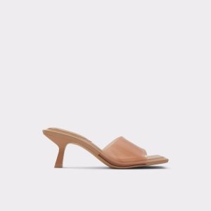 Beige Aldo Cassilia Heeled Mule - Stiletto Heels | 65RHZOBGF