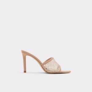 Beige Aldo Fluri High Sandal - Stiletto Sandals | 23PUYSZOK