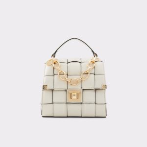 Beige Aldo Palmata Top Handle Handbag | 12RTVIAOQ