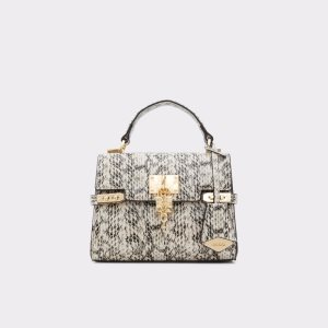 Beige Aldo Vontessa Top Handle Handbag | 75OIJRXDM