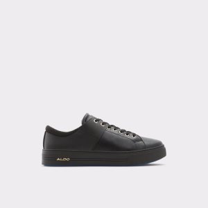 Black Aldo Agassi Low Top Sneakers | 31HOYJFLS