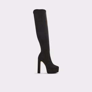 Black Aldo Astelawan Over-the-knee - Plateforme Tall Boots | 97ZAKWULN