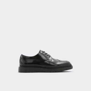 Black Aldo Bezos Oxfords Shoes | 20ENSYWZD