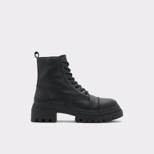 Black Aldo Bigmark - Lug Sole Combat Boots | 84YPHXRDS