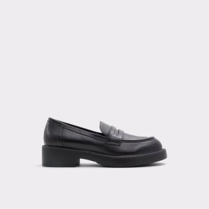 Black Aldo Bigplan - Lug Sole Mules | 72UXVZMGK