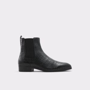 Black Aldo Druven Chelsea Boots | 50PTEOKNA