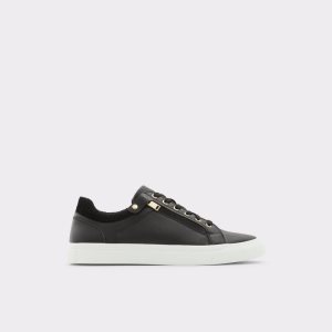 Black Aldo Emric Low Top Sneakers | 02BIGVAWK