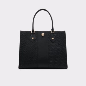 Black Aldo Enzobaro Tote Bags | 36DATUWNV