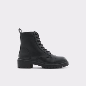 Black Aldo Goer - Lug Sole Combat Boots | 78BQPKVIL