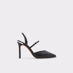 Black Aldo Jeriebaen Strappy Heeled - Stiletto Heels | 24ECSMYLN