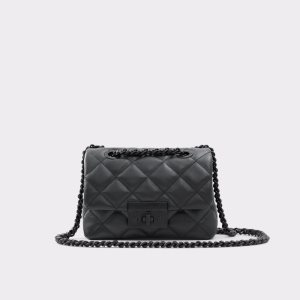 Black Aldo Latisse Crossbody Bags | 98QXACSDR