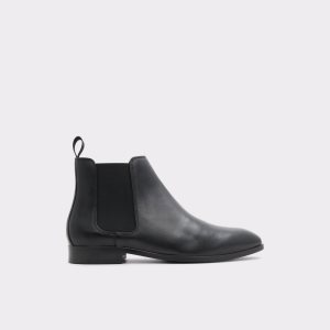 Black Aldo Linguam Chelsea Boots | 83HEIKJDN