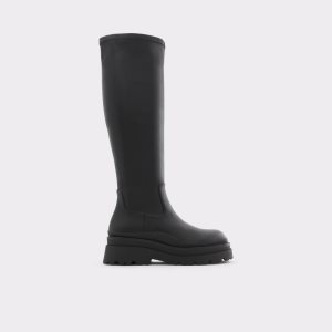 Black Aldo Majorr Knee-high - Lug Sole Tall Boots | 31BSODZUM