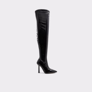 Black Aldo Nella Over-the-knee Tall Boots | 42PXVCODG