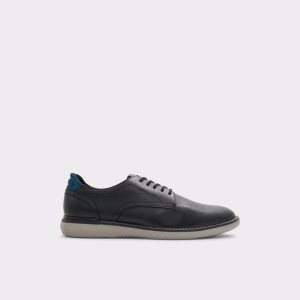 Black Aldo Rakersgrip Oxfords Shoes | 72HFKJIDT