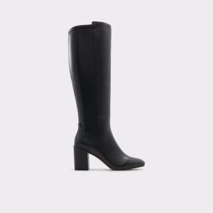 Black Aldo Satori Knee-high Tall Boots | 08JGTPEAF