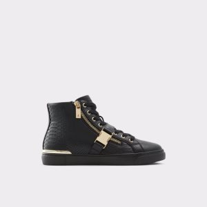 Black Aldo Tiagatori High Top - Cup Sole Sneakers | 48TPWLNSR