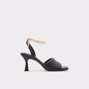 Black Aldo Tokyo High Sandal - Stiletto Heels | 82TKQSRYL