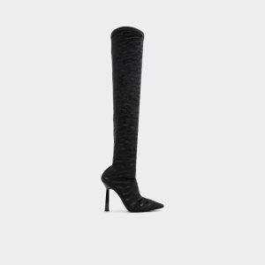 Black Aldo Vittoria Over-the-knee Tall Boots | 38FXNULPD