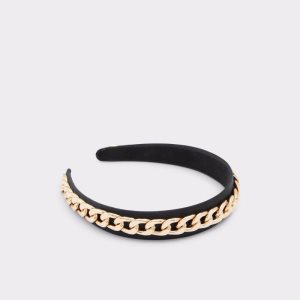 Black / Gold Multicolor Aldo Elilidith Headband | 53DZHSXQN