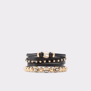 Black / Gold Multicolor Aldo Gwoeld Bracelet | 73FXVRLEG