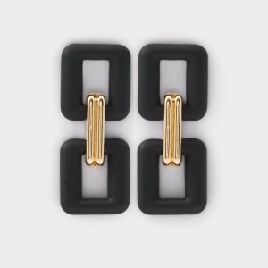 Black / Gold Multicolor Aldo Nalah Earrings | 03BLOWGMS