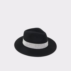 Black / Silver Multicolor Aldo Coemas Fedora Hats | 08JBYXPFD