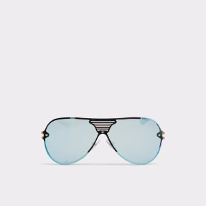 Blue Aldo Aonyx Aviator Sunglasses | 50XCRWKUS