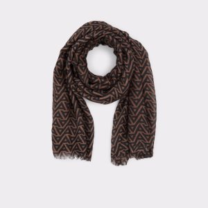 Brown Aldo Crerra Scarf Hats | 81MYRXEFC