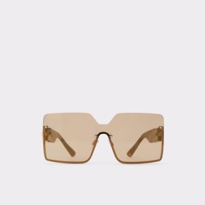 Brown Aldo Devanandra Square Sunglasses | 57DLRGNAF