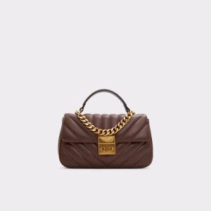 Brown Aldo Hayssx Top Handle Handbag | 68QGBYMXK