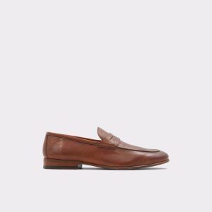 Brown Aldo Manubar Loafers | 86QDISCEU