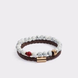 Dark Brown Aldo Columbo Bracelet | 02NBKCGYE