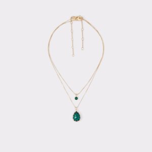 Dark Green Aldo Beauceronee Necklace | 87BIHKLOA