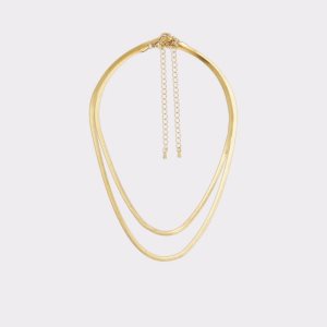 Gold Aldo Abilaria Necklace | 06SCXBRPW