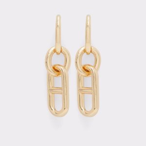 Gold Aldo Ellipsa Earrings | 63DHMRFAW