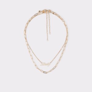 Gold Aldo Gurbag Necklace | 35UXZINRD