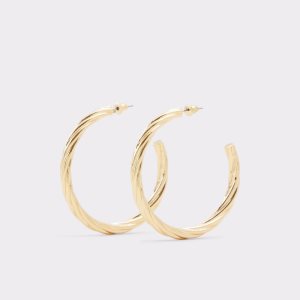 Gold Aldo Gweasean Hoop Earrings | 27CGHNBKY