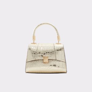 Gold Aldo Rotorua Top Handle Handbag | 46QKCMEAI