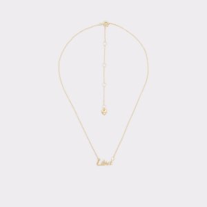 Gold Aldo Zodia Necklace | 35QANLUWG