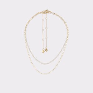 Gold / Multicolor Aldo Aiila Necklace | 83CMNJFDU