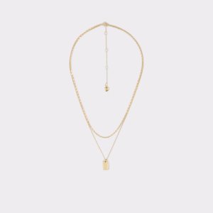 Gold / Multicolor Aldo Eroetram Necklace | 61VPZLMGN