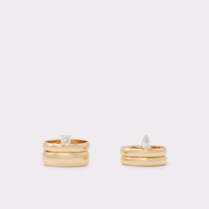 Gold / Multicolor Aldo Riina Ring | 23QYGDBJM