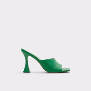 Green Aldo Selah Heeled Mule Heels | 28FHKRCJL