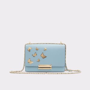 Light Blue Aldo Dalsby Crossbody Bags | 09XHCOIYS