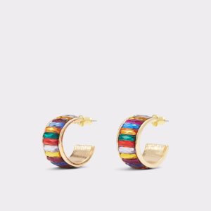 Light Multicolor Aldo Jessiewey Hoop Earrings | 39DJPRZMT