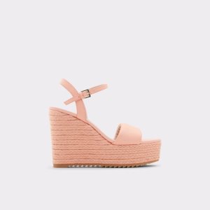 Light Orange Aldo Jeigh Wedge Sandal - Wedge Sandals | 29MTQPRJG