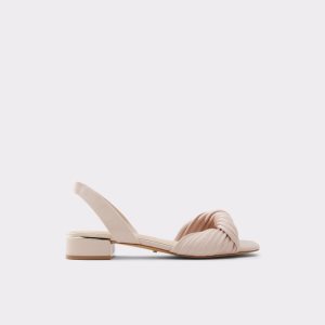 Light Pink Aldo Nabila Slide Sandal Block Heels | 08JDTLXAV