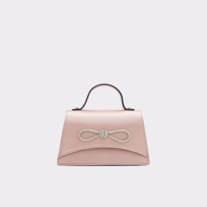 Light Pink Aldo Papioni Top Handle Handbag | 31PTGEVAM