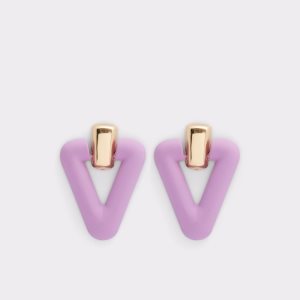 Light Purple Aldo Gilide Earrings | 09KPFAUBT